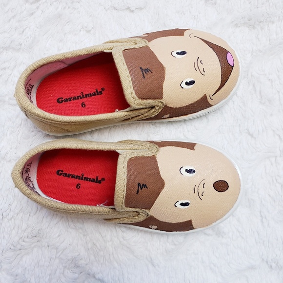 **SOLD**  NWOT Curious George Custom Painted Shoes - Picture 4 of 6
